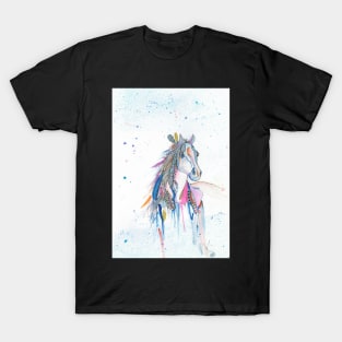 Water colour stallion T-Shirt